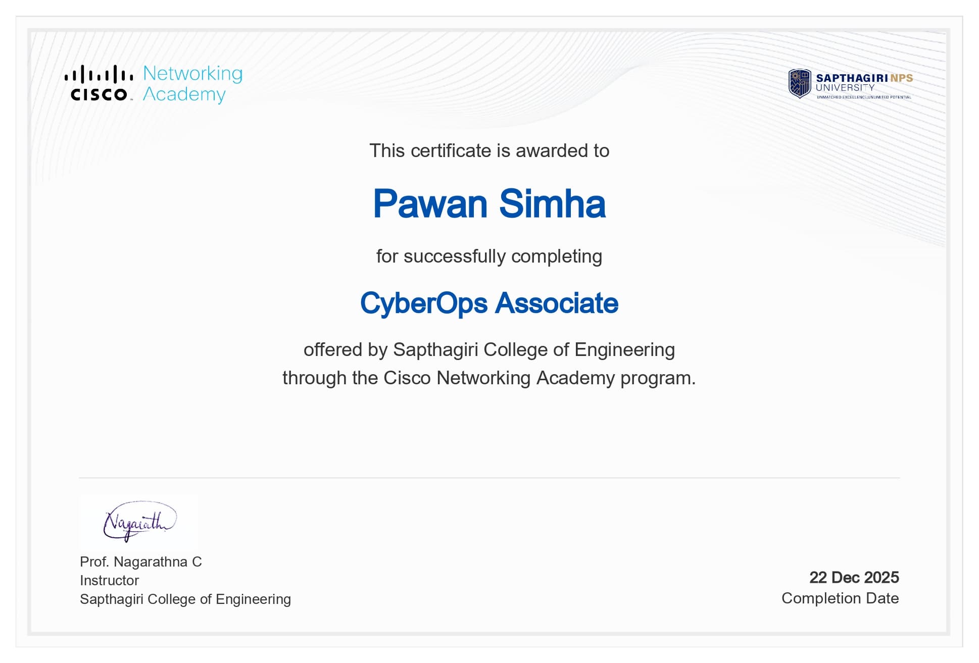 CyberOps Associate