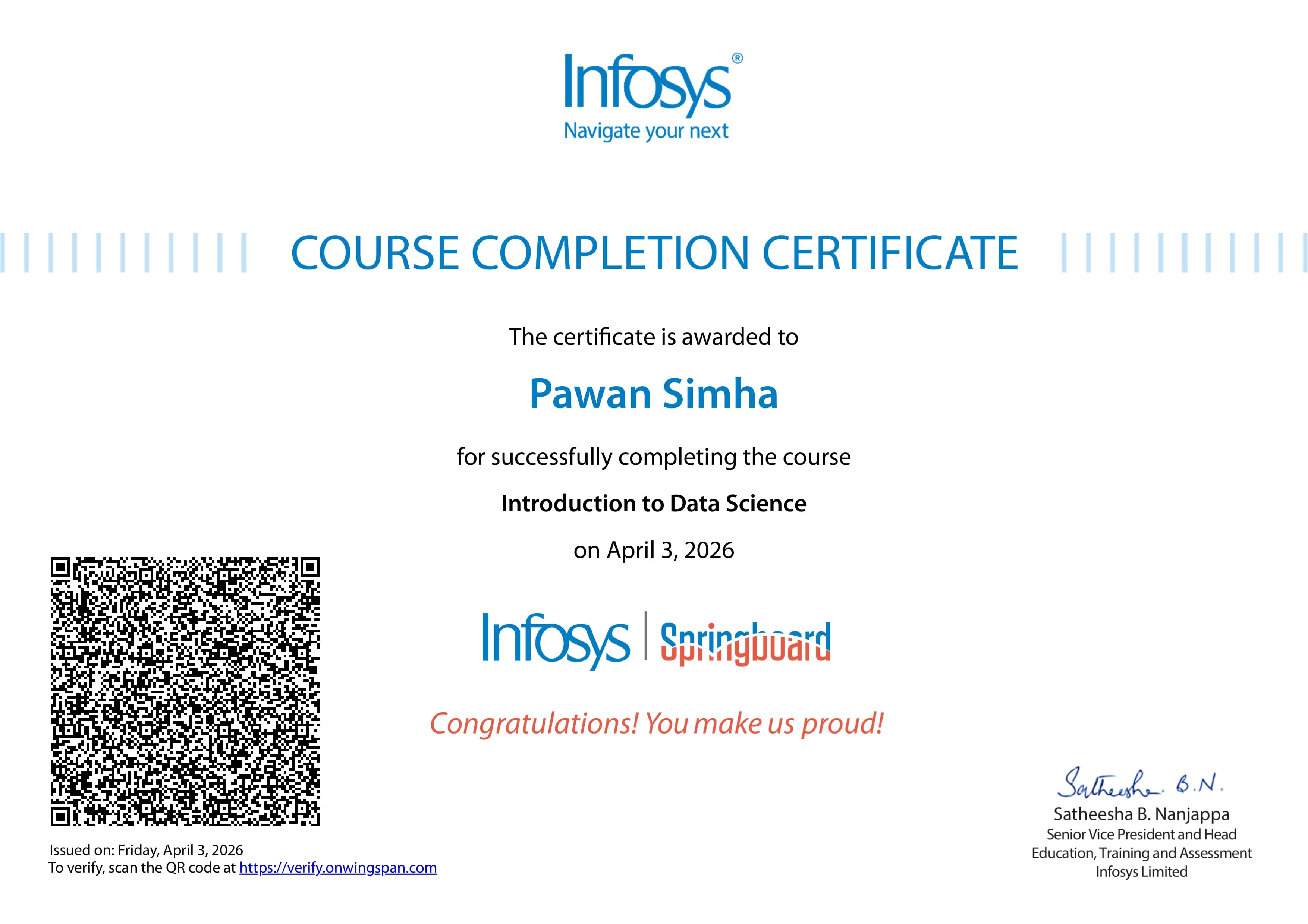 Introduction to Data Science