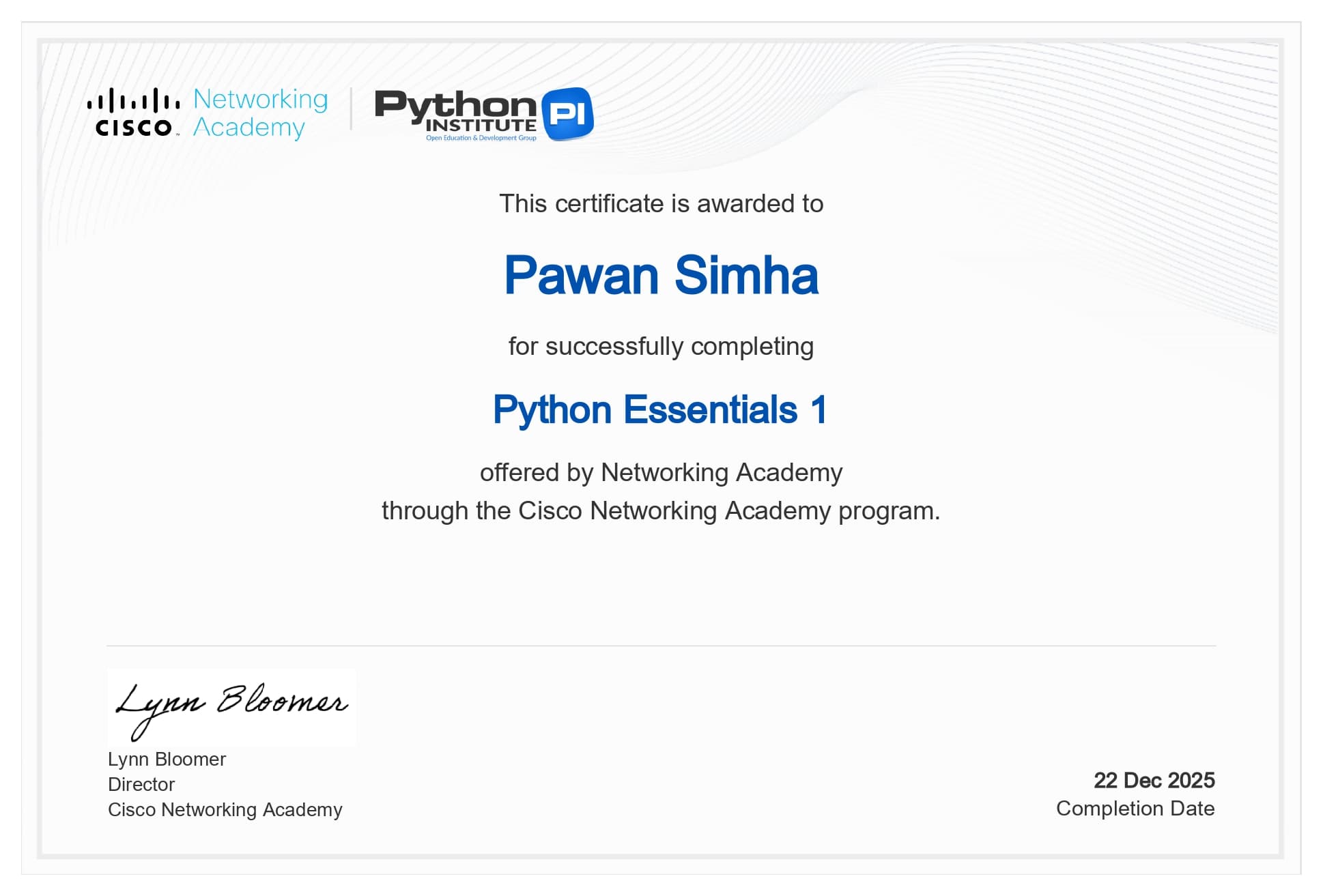 Python Essentials